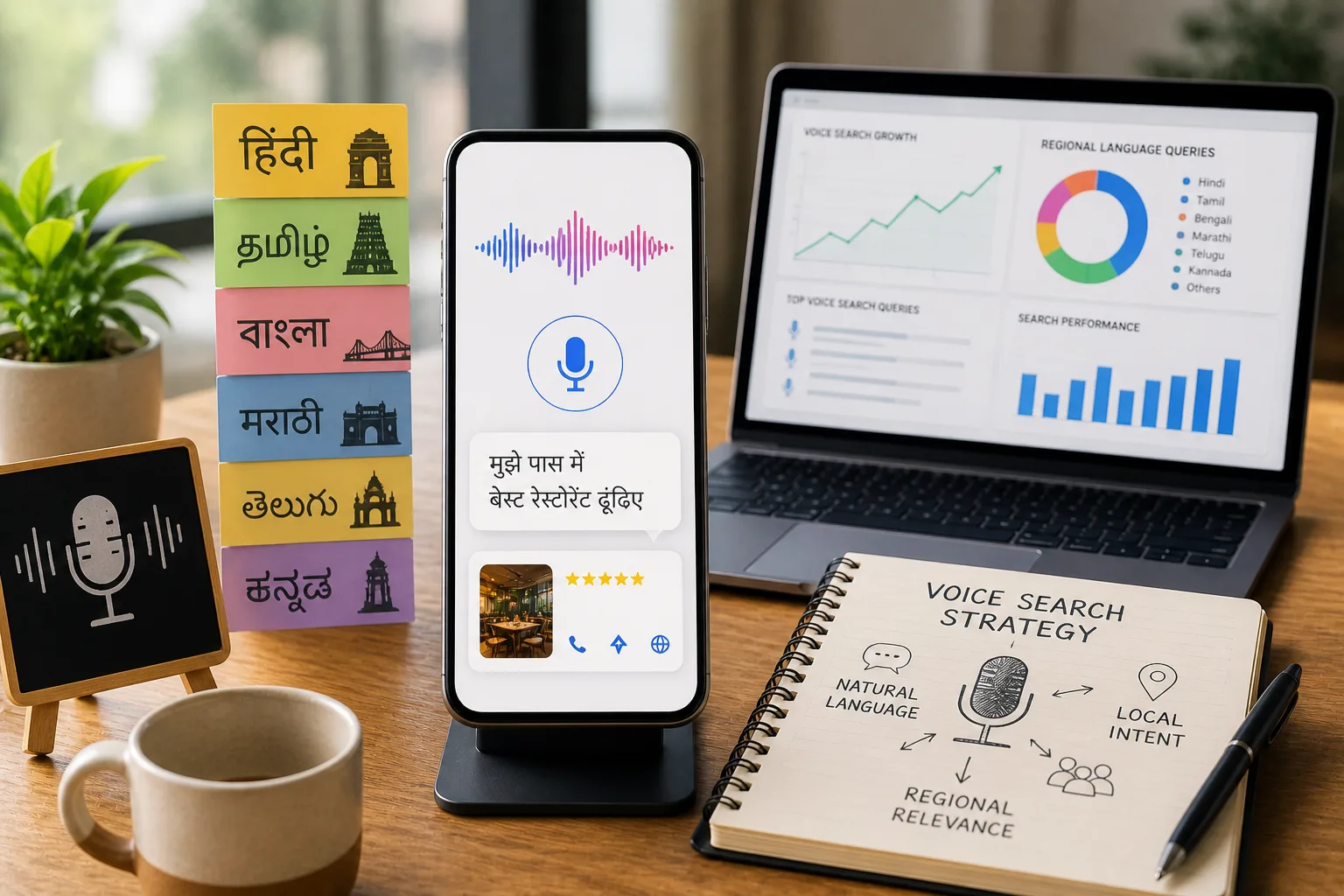 Voice Search Optimization for Regional Indian Languages