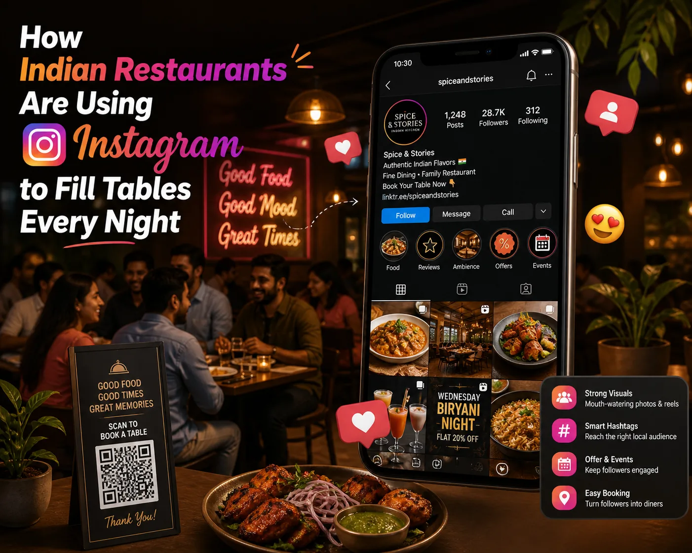 How Indian Restaurants Are Using Instagram to Fill Tables Every Night