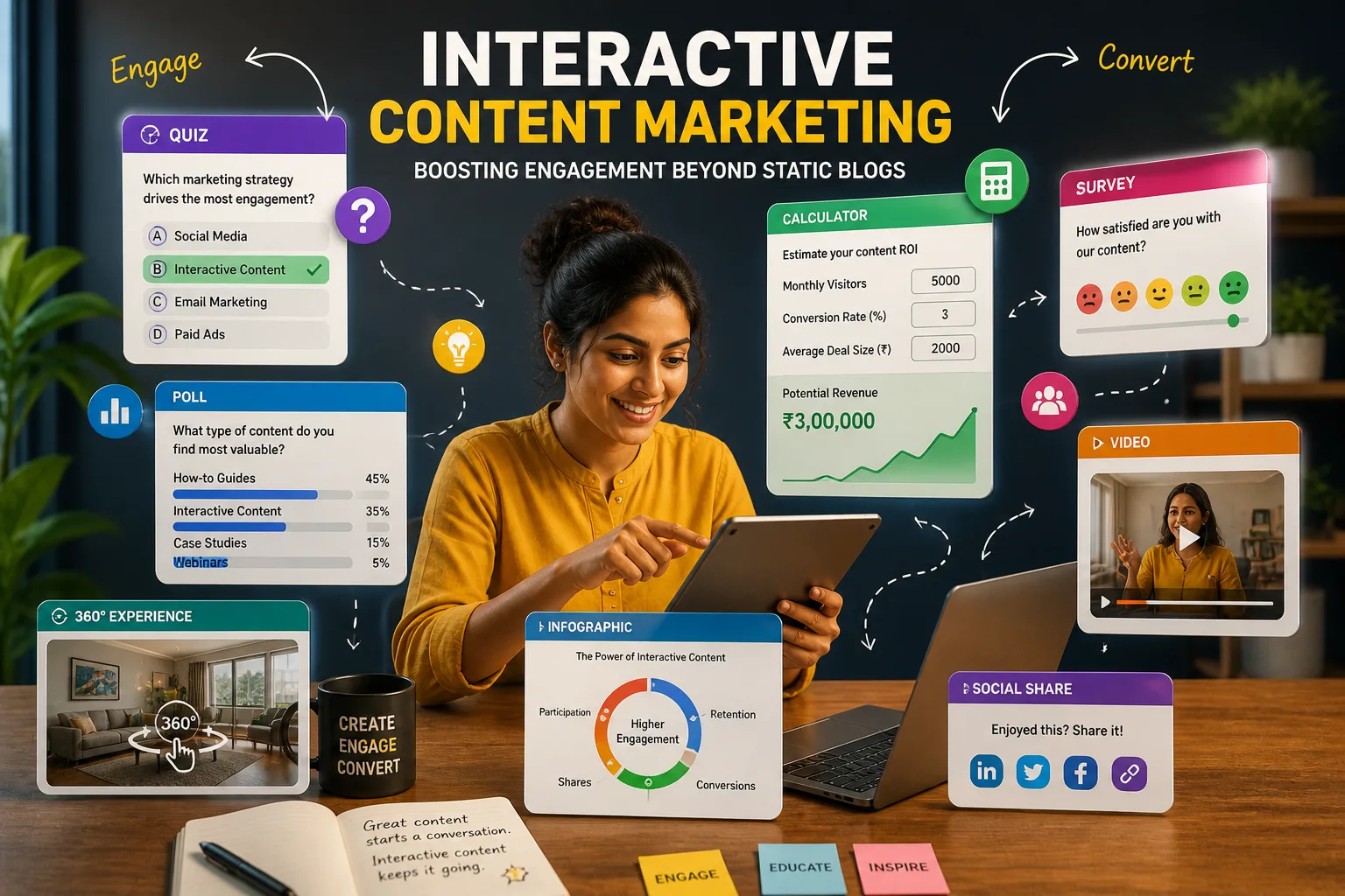 Interactive Content Marketing: Boosting Engagement Beyond Static Blogs