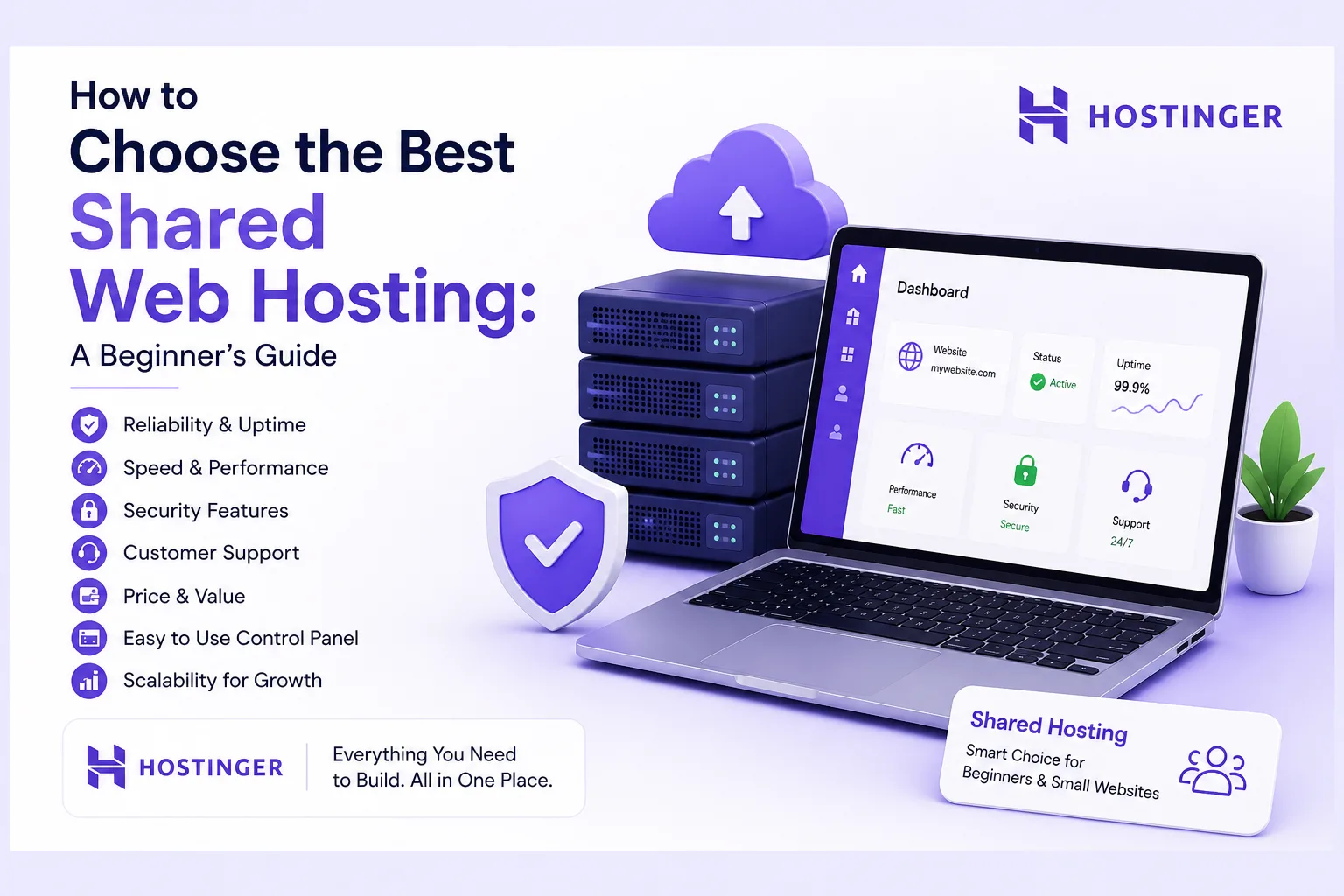 How to Choose the Best Shared Web Hosting: A Beginner's Guide