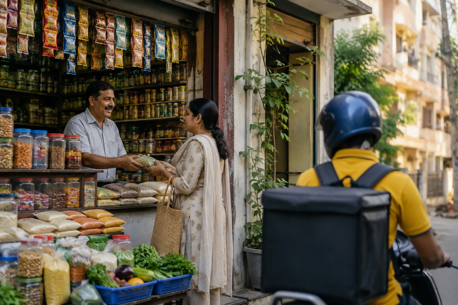 Why Indian Kirana Stores Are Still Surviving the Quick Commerce Boom