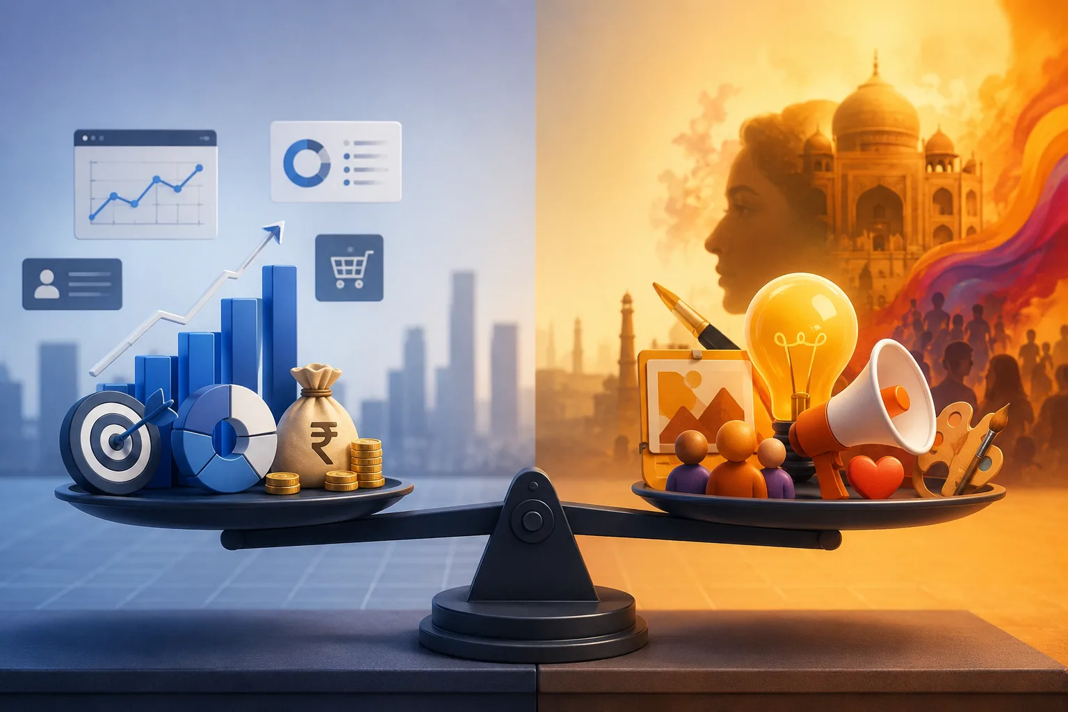Performance Marketing vs Brand Marketing: The Right Mix for Indian Businesses in 2026