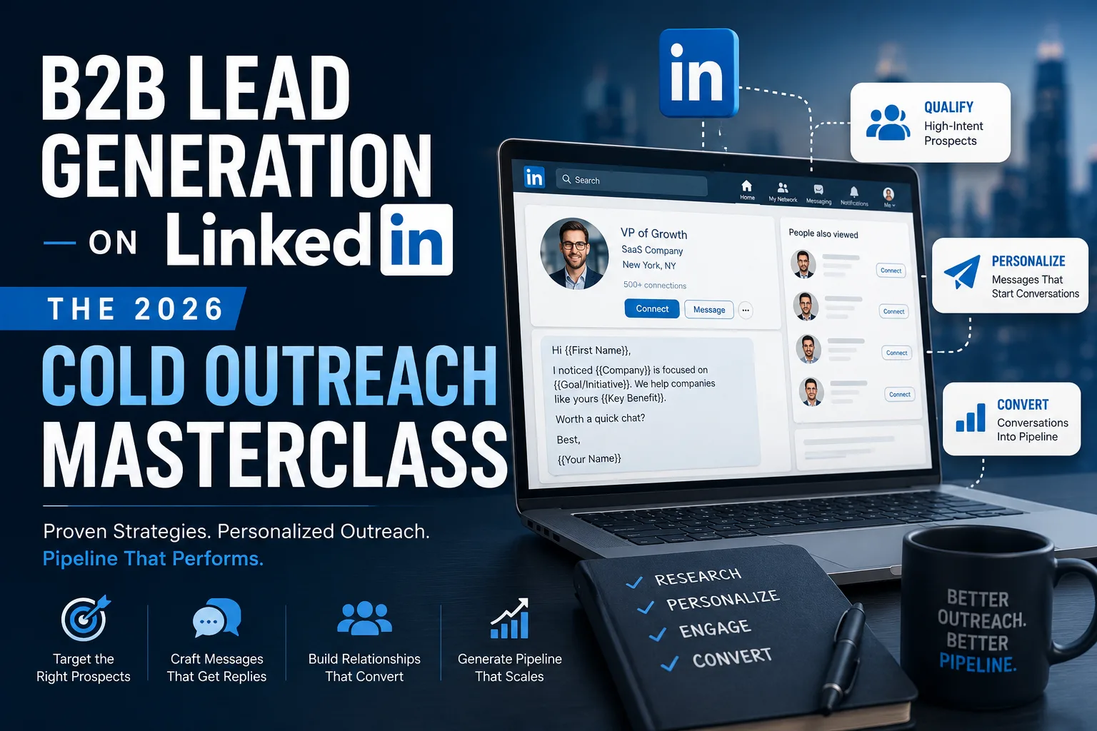 B2B Lead Generation on LinkedIn: The 2026 Cold Outreach Masterclass