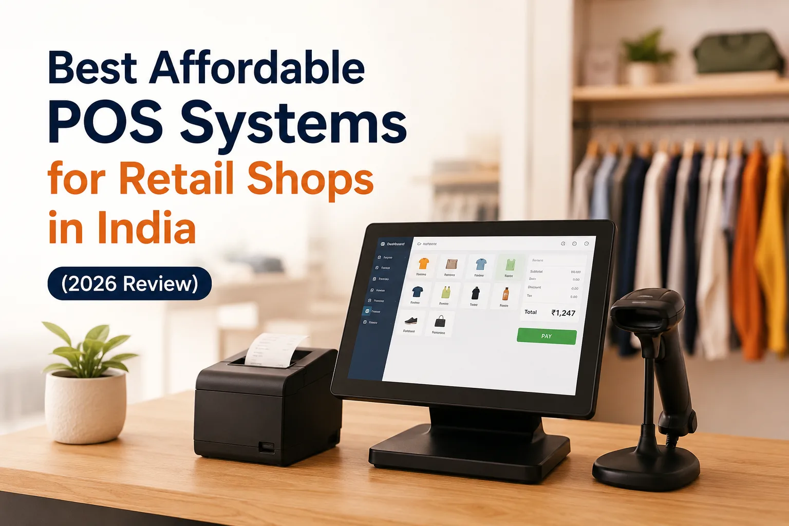 Best Affordable POS Systems for Retail Shops in India (2026 Review)