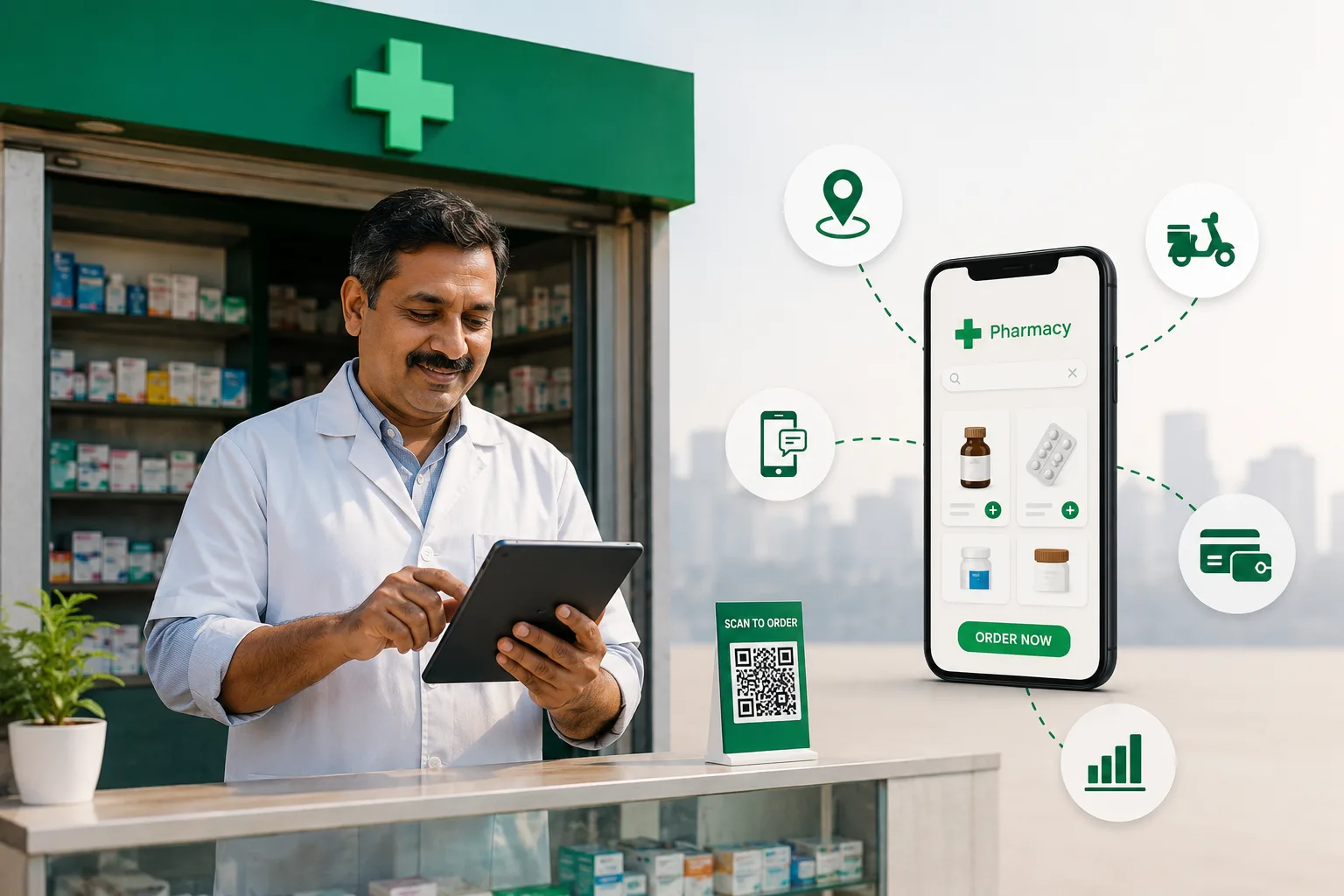 How Neighbourhood Pharmacy Shops in India Can Go Digital and Compete in 2026