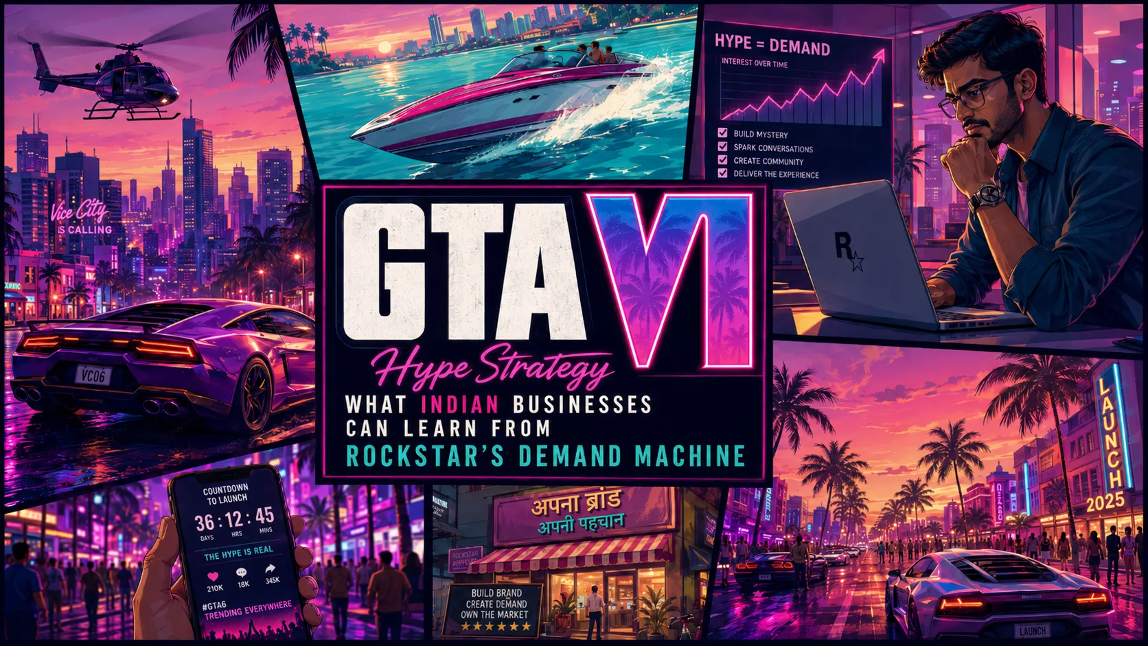 GTA 6 Hype Strategy: What Indian Businesses Can Learn from Rockstar's Demand Machine