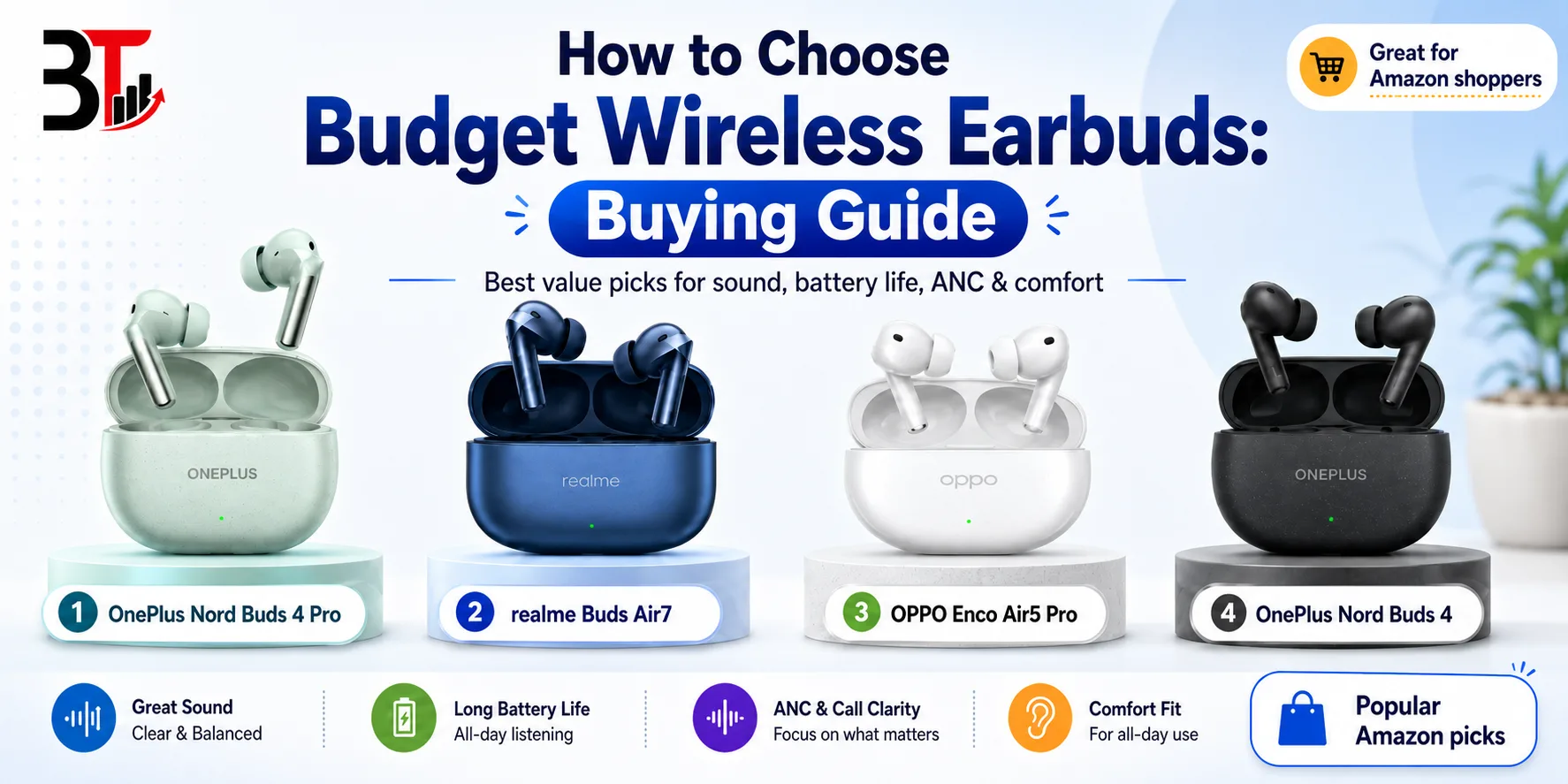 How to Choose Budget Wireless Earbuds: Buying Guide